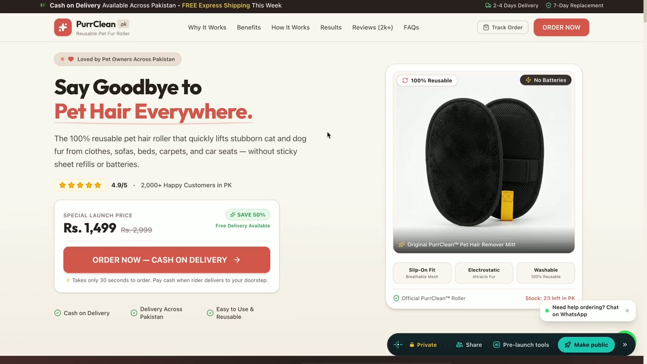 Online store demonstration shown in the free earning method video