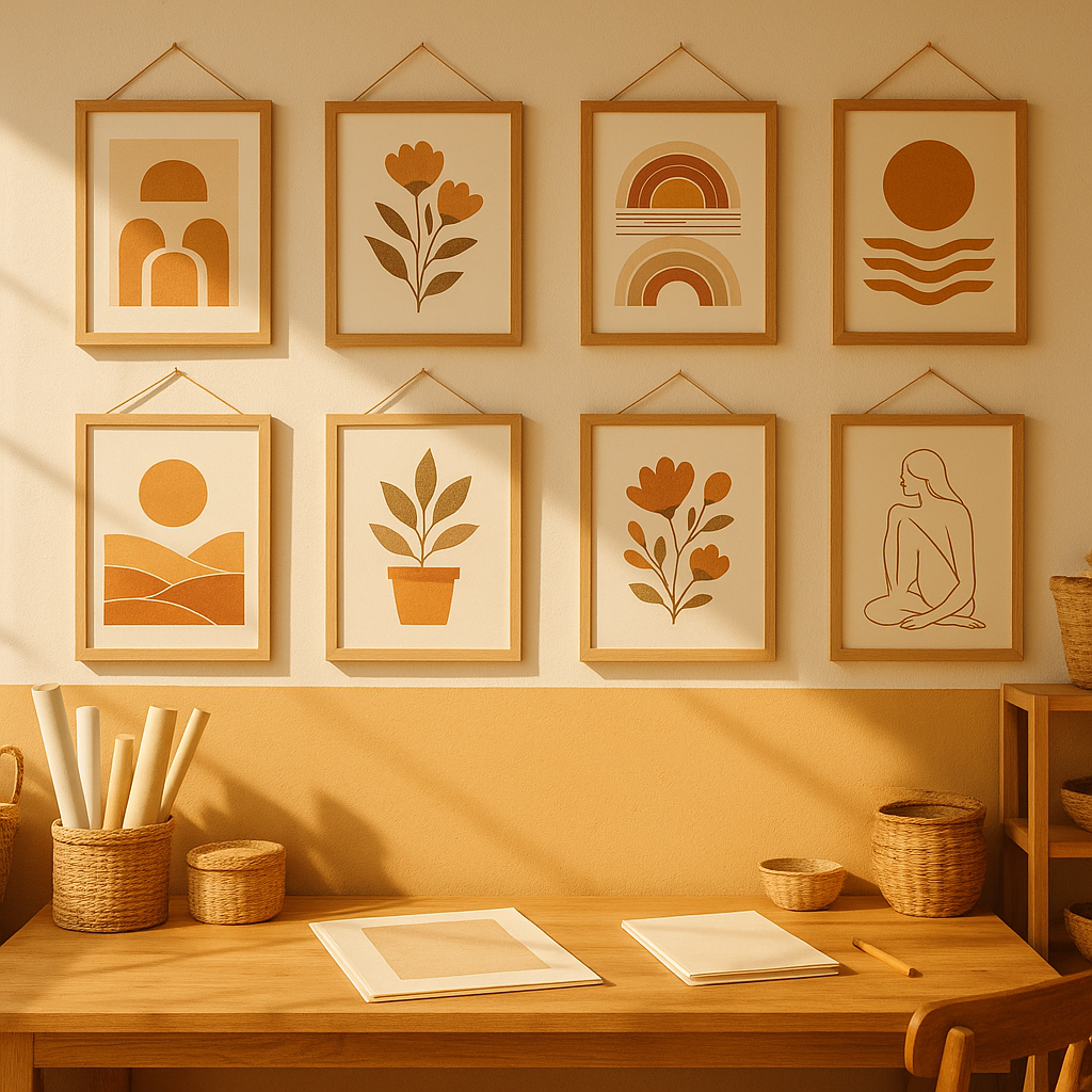 Etsy Digital Art Prints: $1,600/Month Passive From 40 Listings