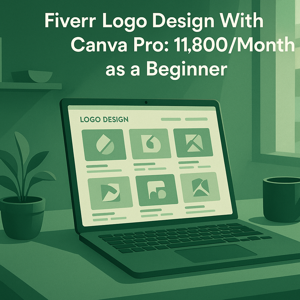 Fiverr Logo Design With Canva Pro: $1,800/Month as a Beginner