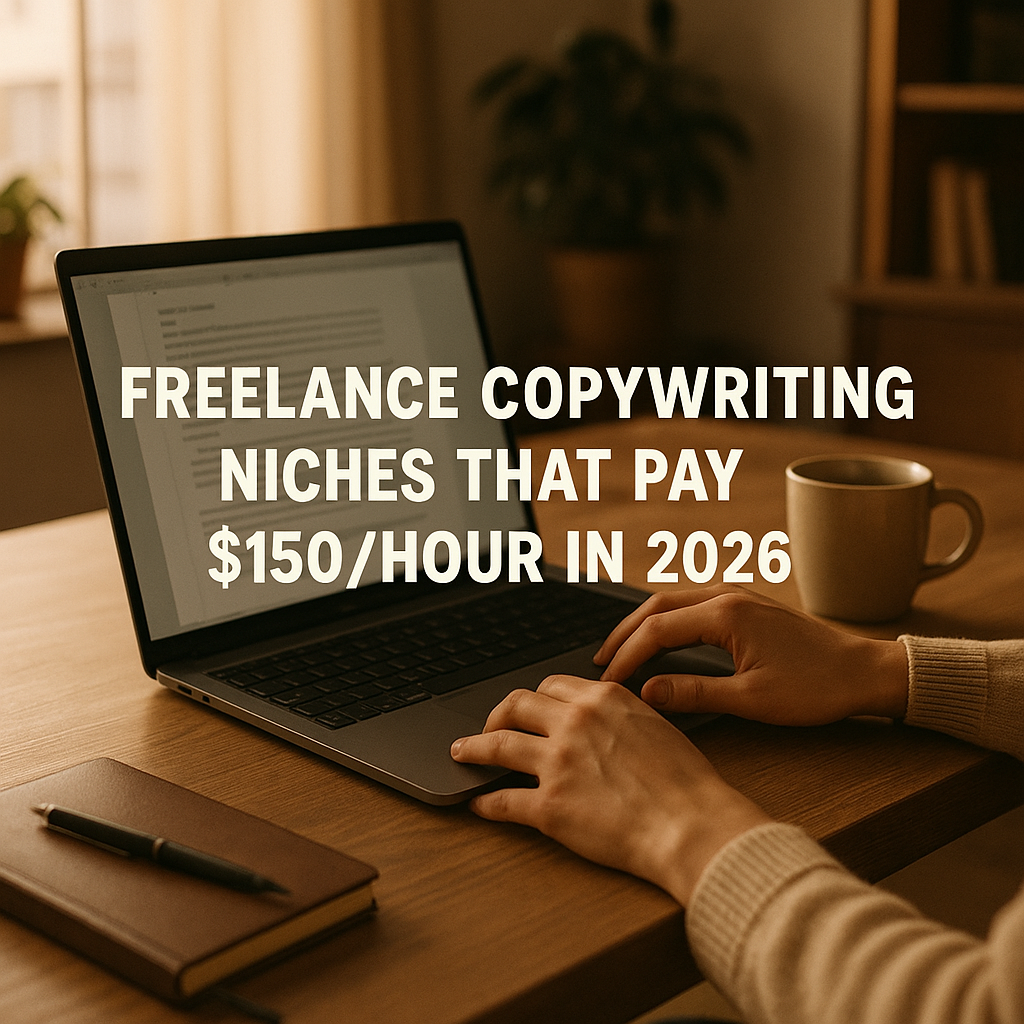 Freelance Copywriting Niches That Pay $150/Hour in 2026