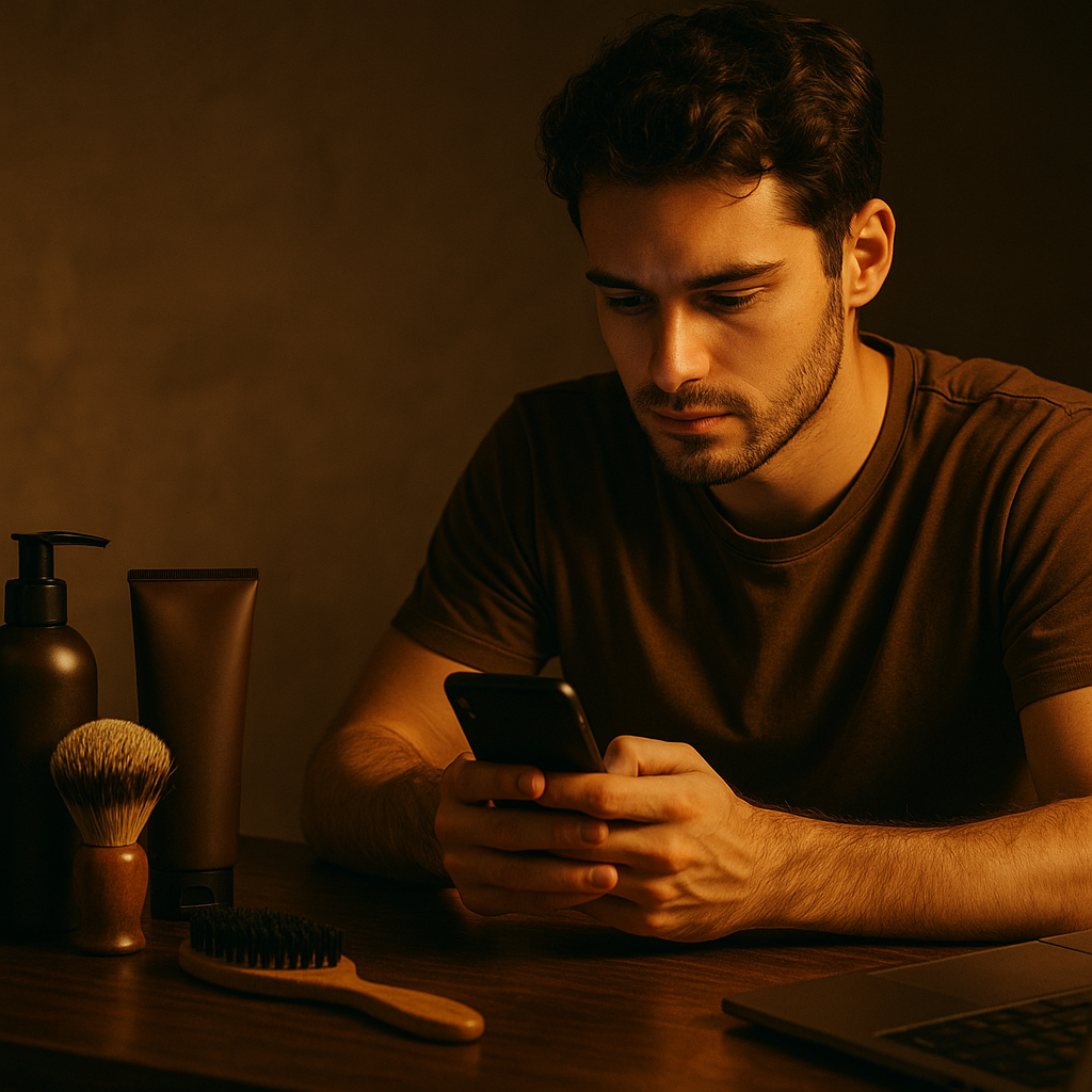 Men's Grooming Affiliate: $1,800/Month With TikTok Shop Reviews