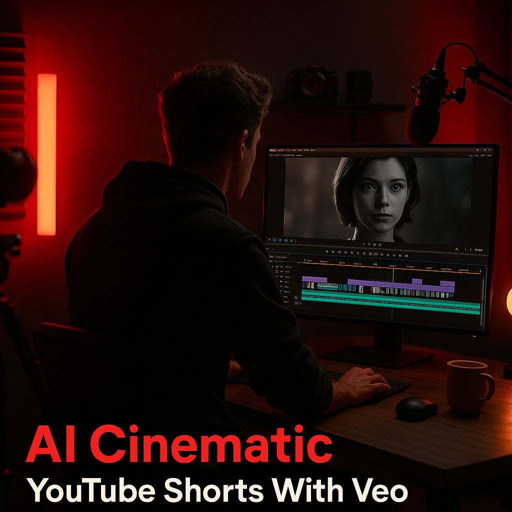 AI Cinematic YouTube Shorts With Veo: A Weekly Workflow That Hit 8M Views