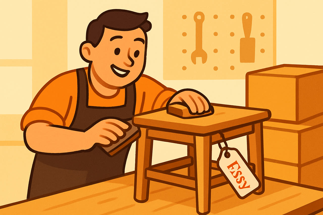 How to Succeed with Handmade and Upcycled Furniture on Etsy