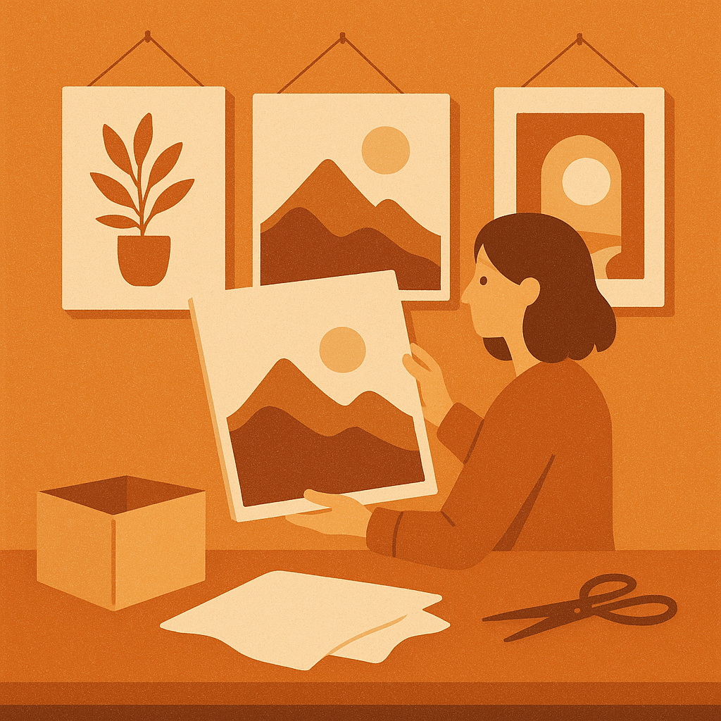 Etsy Print-on-Demand Canvas Art: $2,800/Month With Printify and Midjourney