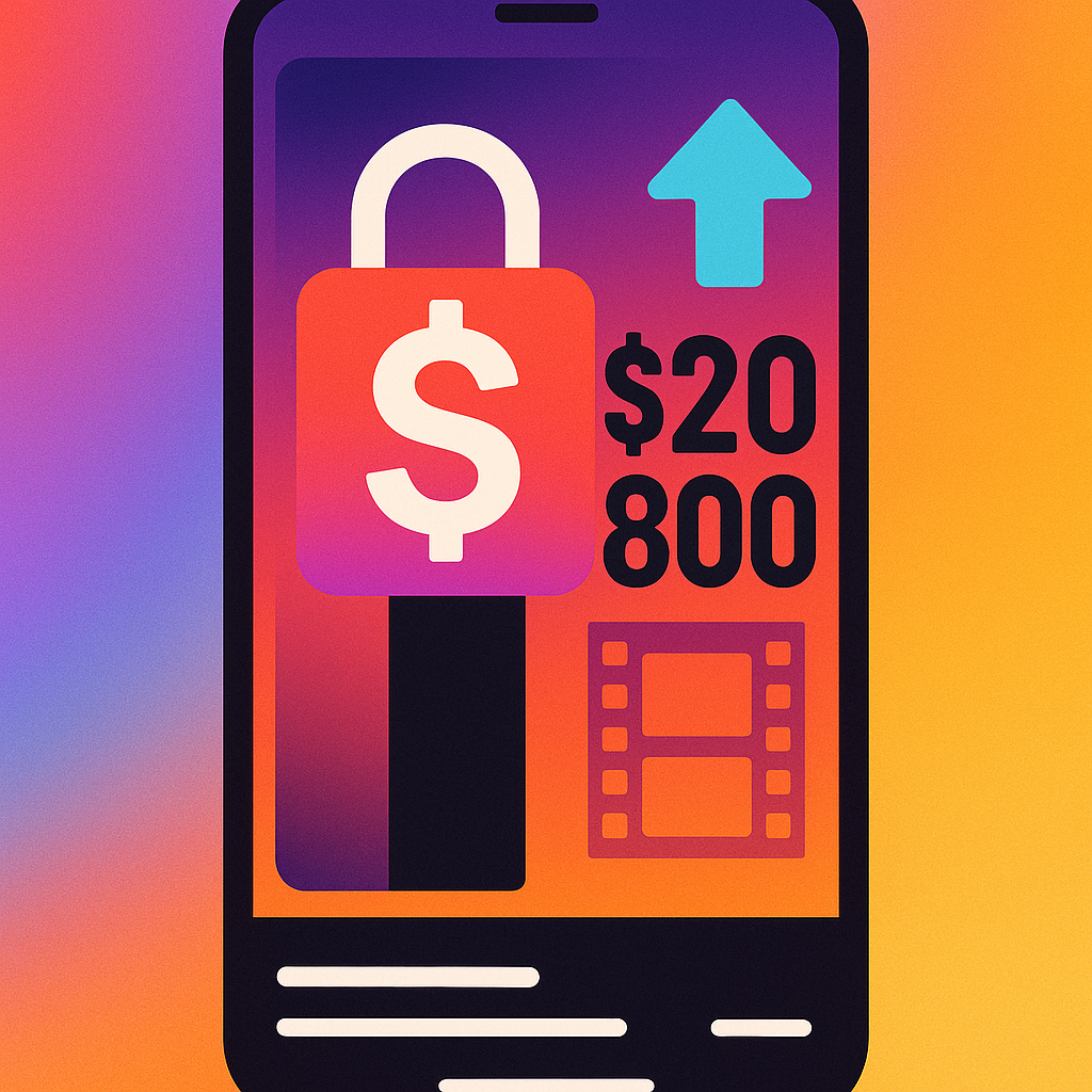 TikTok Series Paywall: Earning $2,800/Month With 10-Episode Drops