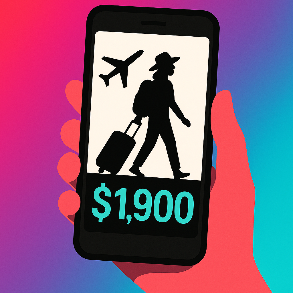 Travel Hacks TikTok: $1,900/Month From Booking Affiliate Links